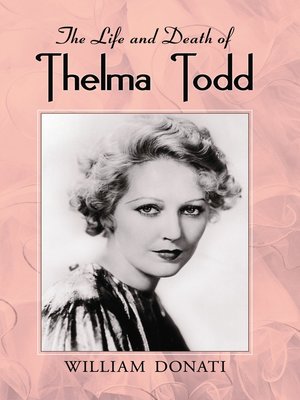 cover image of The Life and Death of Thelma Todd